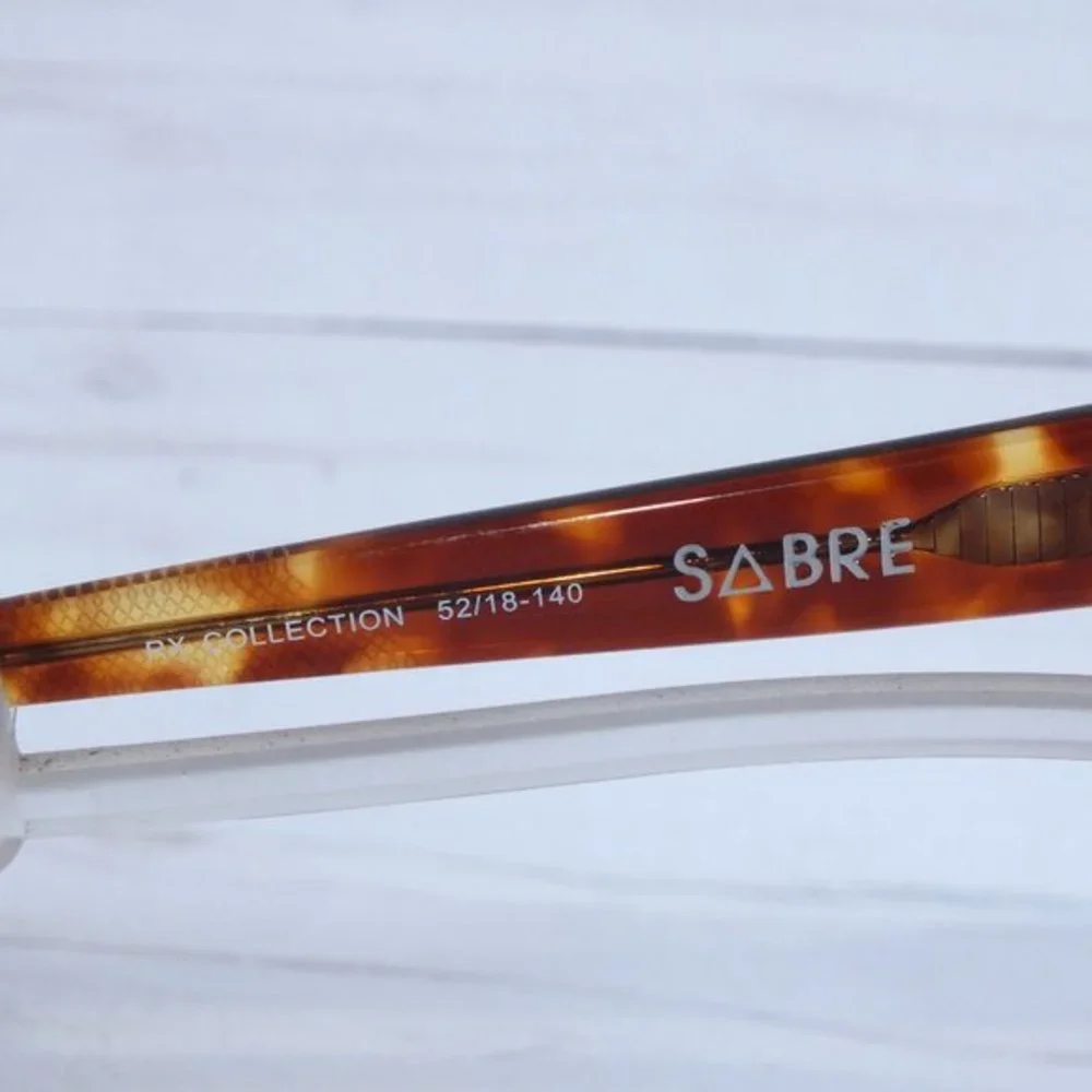 NEW SABRE THE KENNEDY EYEGLASSES SV70-112‎ TORTOISE